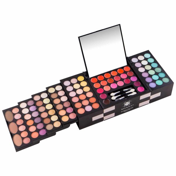 SHANY All About That Face Makeup Kit - All in one Beginner Makeup Set - Eye Shadows, Lip Colors, Face Makeup, Cosmetics applicators & More. - Image 8