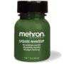 Mehron Makeup Liquid Face and Body Paint (1 oz) (GREEN)