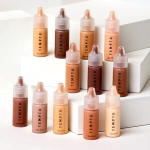 TEMPTU S/B Silicone-Based Airbrush Foundation: Professional Long-Wear Liquid Makeup, Sheer To Full Coverage For A Hydrated, Healthy-Looking Glow & Lum - Image 4