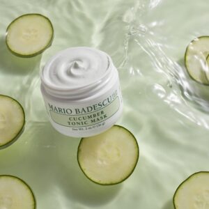 Mario Badescu Purifying Cucumber Tonic Facial Mask - Powerful Deep Cleansing Clay Mask for Congested Skin - Pore Minimizer for Face - Ideal for Combin - Image 2