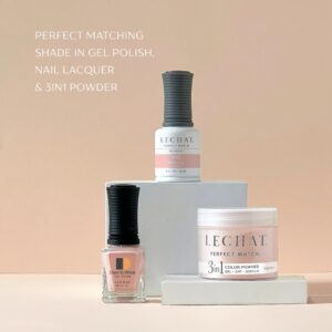 LeChat Perfect Match Gel Polish, Always & Forever, Mauve with Cream Finish, Easy Application, Soak Off Formula, 0.5 Fl Oz - Image 6