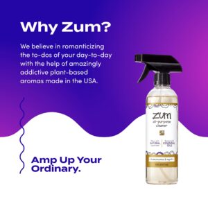 Zum by Indigo Wild All-Purpose Cleaner - Natural Multipurpose Cleaner Made with Essential Oils, Baking Soda & More - Frankincense & Myrrh, 16 fl oz - Image 6