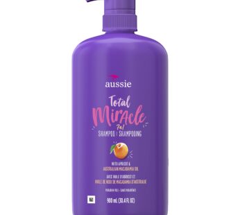 Aussie Total Miracle Shampoo, 30.4 Fluid Ounce, Pack of 4