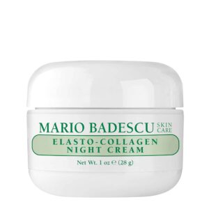 Mario Badescu Elasto-Collagen Night Cream, Anti Aging Collagen Cream for Dry or Sensitive Skin, Facial Skin Care Infused with Vitamin E Moisturizer, 1 - Image 1