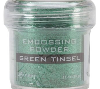 Ranger Embossing Powder, Green Tinsel