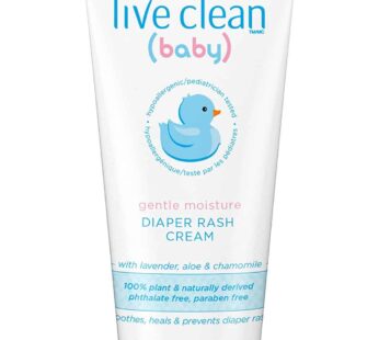 Live Clean Baby Gentle Moisture Diaper Rash Cream, 2.6 Oz