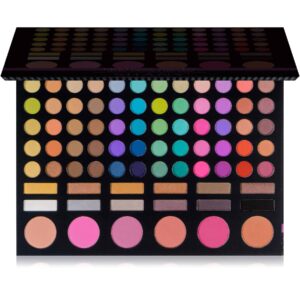 SHANY Festival Ready Palette - Highly Pigmented Blendable Eye shadows, Makeup Blush and Face powder Makeup Kit with 78 Colors - Makeup Palette - Image 1