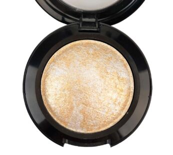 Mallofusa Single Color Baked Eye Shadow Palette Glitter Powder ,Sunshine Golden,CES3809