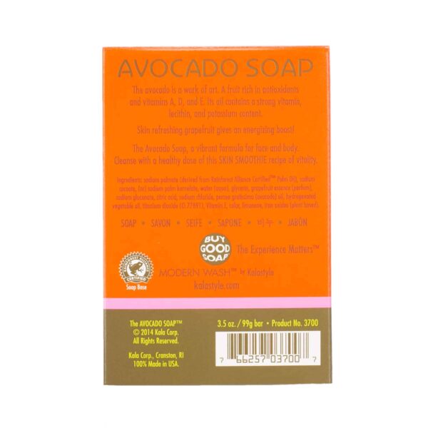 Kalastyle Modern Wash Avocado Soap Face and Body Soap 3.5 oz - Image 3