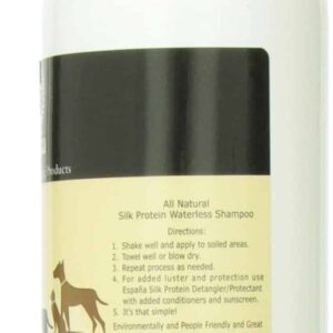 Espana Silk ESP0220DC Specially Formulated Silk Protein Waterless Shampoo for Dogs and Cats, 33.82-Ounce - Image 2