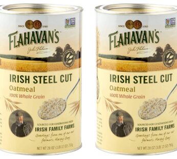 Flahavan’s Irish Steel Cut Oatmeal Pack of 2