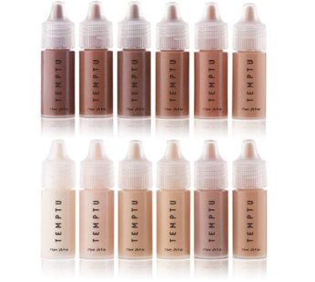 TEMPTU S/B Silicone-Based Airbrush Foundation: Professional Long-Wear Liquid Makeup, Sheer To Full Coverage For A Hydrated, Healthy-Looking Glow & Lum