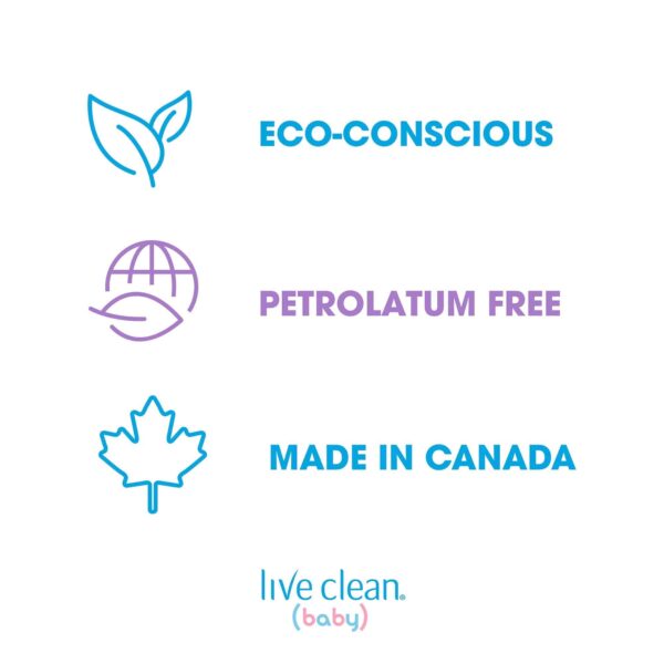 Live Clean Baby Lotion, Calming Bedtime, 7.7 Oz - Image 4