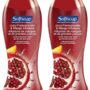 Softsoap Body Wash, Juicy Pomegranate and Mango Infusions 18 fl oz(pack of 2)