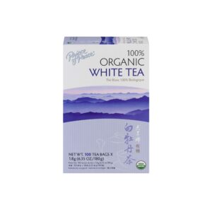 Prince of Peace Organic Premium White Tea 100 tea bags (Pack of 3) - Image 1