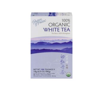 Prince of Peace Organic Premium White Tea 100 tea bags (Pack of 3)