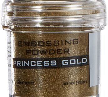 Ranger 359868 Embossing Powder, Princess Gold, .63 oz