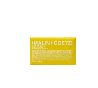 Malin + Goetz Rum Bar Soap, 5 Oz. – Body Soap for All Skin Types, Gentle Soap Bar for Men & Women, Bath Soap for Body & Hands, Scented Shower Soap, Ha