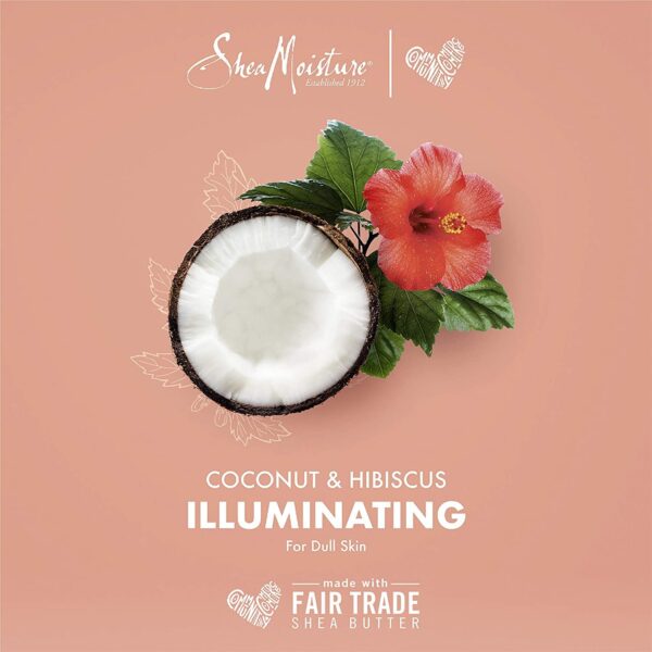 Shea Moisture Curly Hair Products, Coconut & Hibiscus Bundle Includes Frizz Free Curl Mousse 7.5 Fl Oz, Curl Enhancing Smoothie 12 Oz, Hold & Shine Mo - Image 4