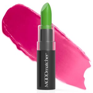 MOODmatcher Original Color Changing Lipstick ? 12 Hours Long-Lasting, Moisturizing, Smudge-Proof, Glamorous Personalized Color, Premium Quality ? Made in USA (Green) - Image 1