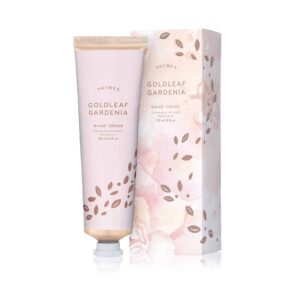 Thymes - Goldleaf Gardenia Hand Cr?me - Deeply Moisturizing Cream with Light Floral Scent for Women - 3 oz - Image 1