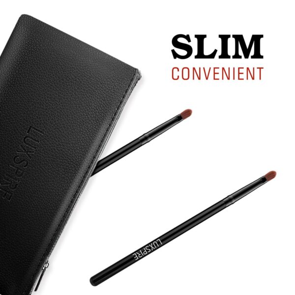 Luxspire Lip Brush Concealer Brushes 2 Pieces, Lipstick Gloss Brushes Applicators Eyeshadow Lip Liner Makeup Brush Cosmetics Make Up Tools, Small Make - Image 7