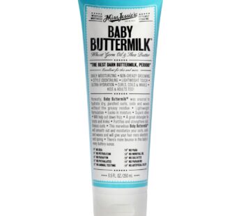 Miss Jessie’s Baby Buttermilk 8.5 oz Cream: Unisex, Hydrating, Lightweight Moisturizer for Dry Skin