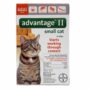 Advantage II Once-A-Month Topical Flea Treatment for Cats & Kittens up to 9 Lbs (6 Applications)
