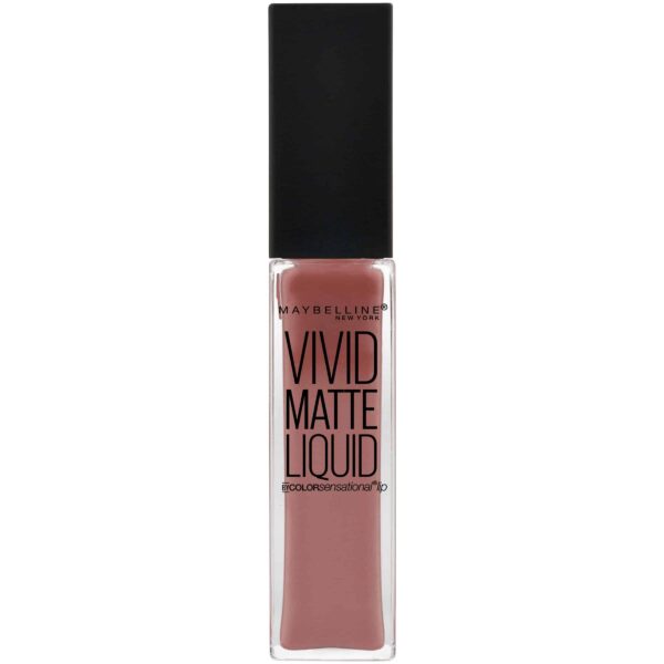 Maybelline New York Color Sensational Vivid Matte Liquid Lipstick, Grey Envy, 0.26 fl. oz. - Image 2