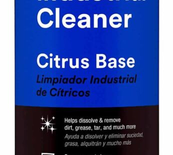 3M Industrial Cleaner and Degreaser, Citrus Base, Net Wt 18.5 oz, Removes Sticky Residue, Dirt, Grease, Grime, Tar, Oil and Ink in Seconds, Non-Corros