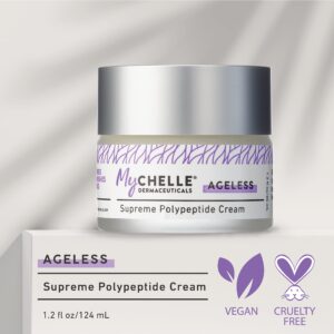 MyCHELLE Dermaceuticals Supreme Polypeptide Cream (1.2 Fl Oz) - Recontouring Anti-Aging Cream with Powerful Peptides, Help Lift & Revive Skin, Help to Reduce the Appearance of Fine Lines and Wrinkles - Image 2