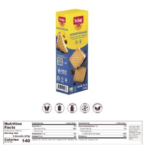 Schar - Honeygrams - Certified Gluten Free - No GMO's, Lactose, Wheat or Preservatives - (5.6 oz) 3 Pack - Image 2