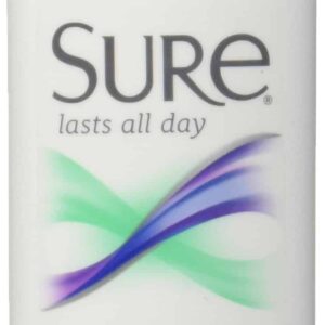 Sure Invisible Solid Anti-Perspirant and Deodorant, Unscented, 2.6-Ounces (Pack of 6) - Image 1