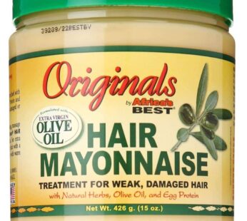 Africa’s Best Organics Hair Mayonnaise, 15 Oz – Pack of 3