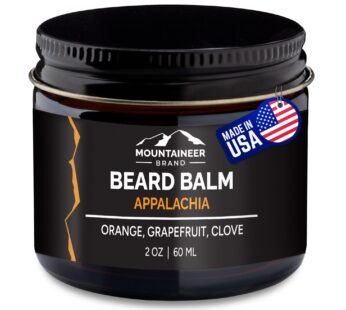 Mountaineer Brand Beard Balm for Men | All Natural Leave-In Conditioner to Moisturize Dry Itchy Skin | Beard Butter Hydrates, Softens Hair | Adds Shin