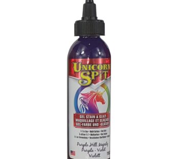 Unicorn SPiT 5770009 Gel Stain and Glaze, Purple Hill Majesty 4.0 FL OZ Bottle