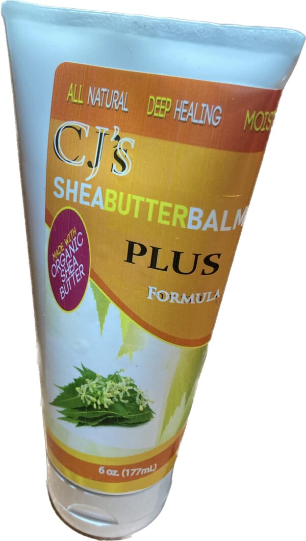 The Original CJ's BUTTer? All Natural Shea Butter Balm - PLUS Formula, 6 oz. Tube