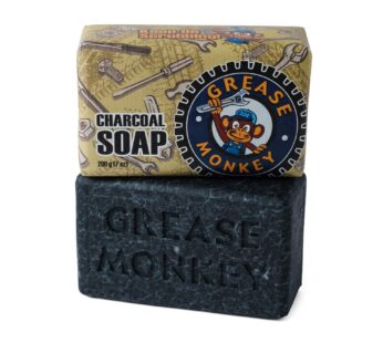Bali Soap Grease Monkey – Natural Soap for Men, Dad, Husband – Special Father’s Day Gift – Activated Charcoal Scrub for Mechanic – Cleans Dirty, Greas