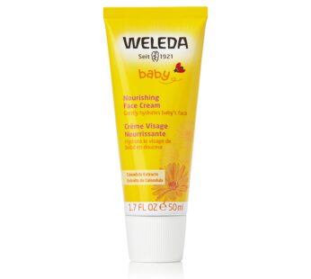Weleda Baby Calendula Nourishing Face Cream, 1.7 Fluid Ounce, Plant Rich Moisturizer with Calendula and Lanolin