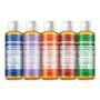 Dr. Bronner's - Pure-Castile Liquid Soap (4 Ounce Variety Pack) Peppermint, Lavender, Tea Tree, Eucalyptus, Almond - Made with Organic Oils, 18-in-1 U