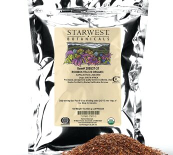 Starwest Botanicals Organic Rooibos Tea Cut & Sifted, 1 Pound