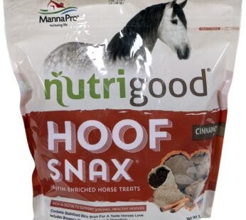 Manna Pro 05-9352 Hoof Snax Biotin Enriched Horse Treats, 3.2-Pound