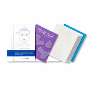 Toute Nuit Wrinkle Patches, Face Tape, Jet - Extra Large UNISEX Frown Lines Plus and Forehead - 20 Patches - Image 4