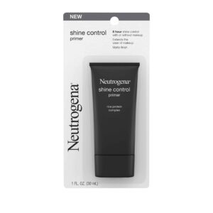 Neutrogena Shine Control Mattifying Liquid Face Primer for Oily Skin, Lightweight, Non-Comedogenic and Non-Greasy Pore and Makeup Primer with Oil-Abso - Image 3