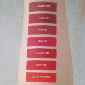 Aromi Matte Liquid Lipstick | Smudge Proof, Long Lasting, True Red Lip Color with Blue Undertones, Vegan, Cruelty-free, Paraben and Gluten Free (Flame - Image 2