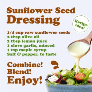 Food to Live Sunflower Seeds, 5 Pounds ? Non-GMO Verified, Kernels, No Shell, Kosher, Raw, Vegan, Sirtfood, Bulk - Image 8