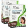 Light Mountain Henna Hair Color & Conditioner, Color the Gray - Medium Brown Hair Dye for Men/Women, 2-Step Chemical-Free, Semi-Permanent Hair Color f