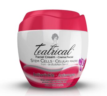TEATRICAL Anti-Wrinkle Cream with Buddleja Davidii Stem Cells, Floral, 8 Ounce