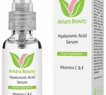Hyaluronic Acid Serum for Skin with Vitamin C & E, 1 fl. oz.