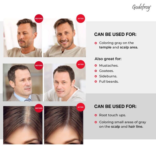 Godefroy Hair Color Tint Kit, Medium Brown, 20 Applications - Image 4